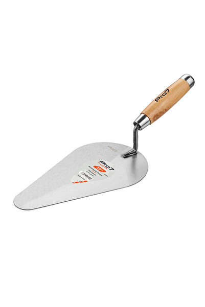 Lawazim مجرفة طوب خشبية Pro7 - 10 بوصات - أداة يدوية للبناء بحافة مستديرة