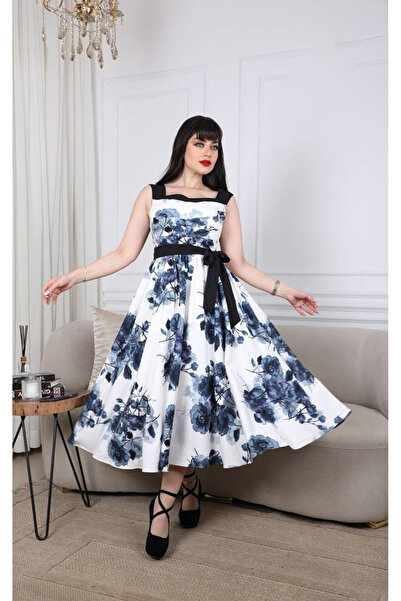 Stylish Fashion Stylish Fashion Turkish Supplier White and Black Elegant Dress