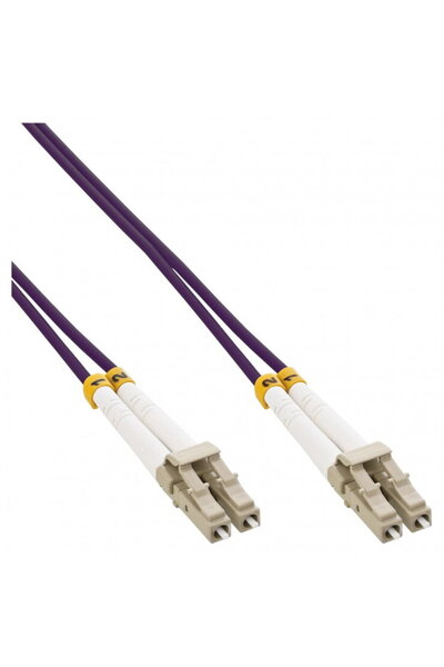 In-Line Cablu fibra optica LC-LC OM4 Duplex Multimode 25m, InLine IL88525P