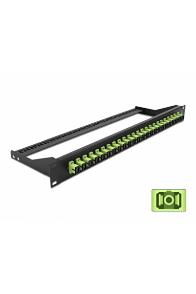 DELOCK Patch panel 19" cu 24 x SC OM5 Multi-mode Simplex, 43385