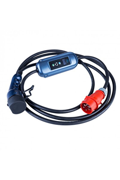 Akyga Electric vehicle charging cable 5 pins Type 2 LCD 3 phases 16A 11kW 5m,...