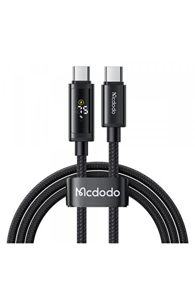 Mcdodo USB-C Data and Charging Cable - USB-C CA-8000 Display, 100W, 1.2m, Black