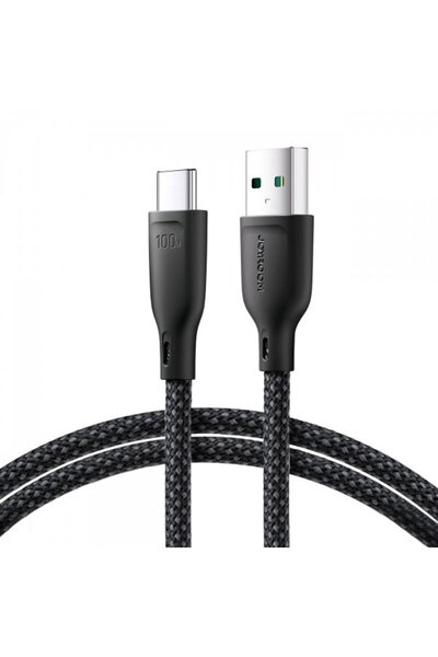 Joyroom USB-A - USB-C S-A34 Data and Charging Cable, 100W, 1m, Black