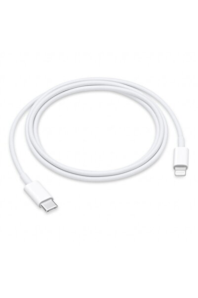 Apple Cablu de date MUQ93ZM/A, USB-C male - Lightning male, 1m, Alb