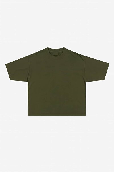 StrayDogs Haki Oversized Basic T-shirt