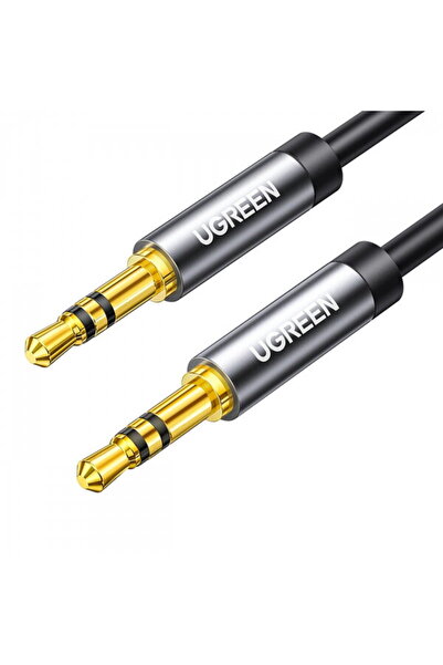Ugreen Cablu Audio 3.5mm - 3.5mm AV119, 2m, Negru