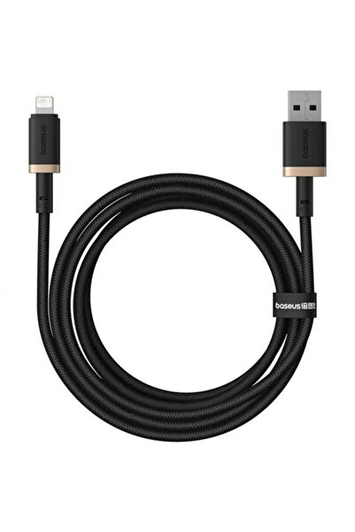 Baseus USB-A - Lightning Dura Series Data and Charging Cable, 18W, 2m, Gold P...