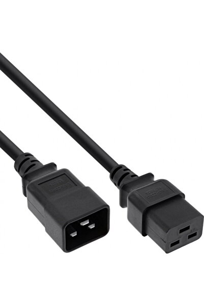 In-Line Power extension cable C19 to C20 10m Black, Inline IL16641H