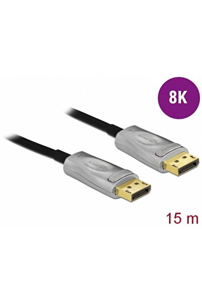 DELOCK Cablu DisplayPort optic activ v1.4 8K60Hz/4K144Hz T-T 15m, 85886