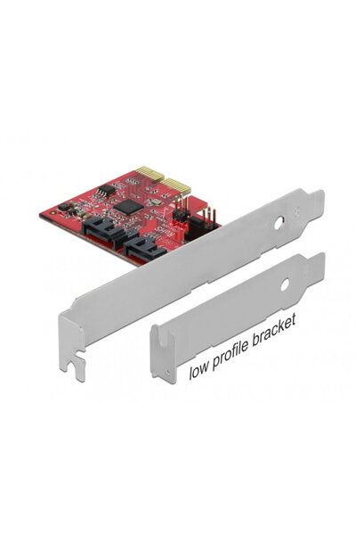 DELOCK PCI Express cu 2 porturi SATA III, RAID 1 - mirroring existing data, 9...