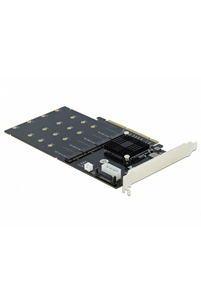 DELOCK PCI Express x8 / x16 la 4 x NVMe M.2 Key M interne, 90409