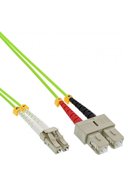 In-Line Cablu fibră optică LC-SC Duplex OM5 25m, InLine IL88638Q