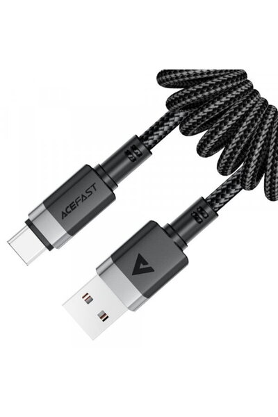 Acefast USB-A - USB-C C14-04 Data and Charging Cable, 18W, 1.2m, Black