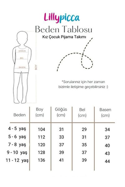 LİLLYPİCCA طقم بيجامة قطنية مزينة بنقشة قطة للفتيات، يتضمن غطاء للعين