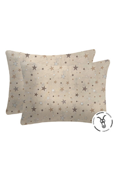 Lief Home Ranforce Fabric Hidden Zippered Pillow Case 50x70 (2 Pieces)