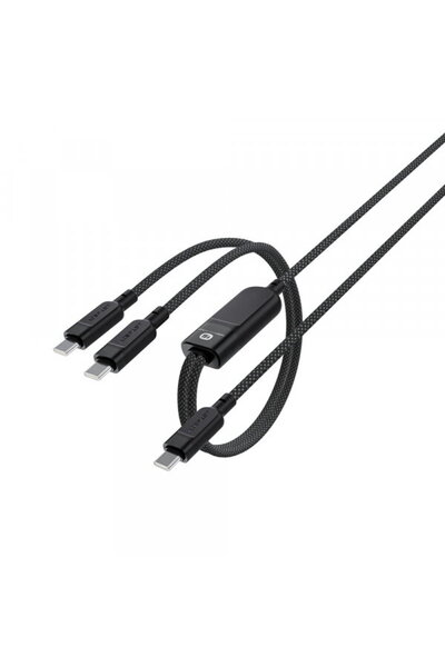 Acefast USB-C Data and Charging Cable - 2 x USB-C C5-11, 100W, 1.2m, Black