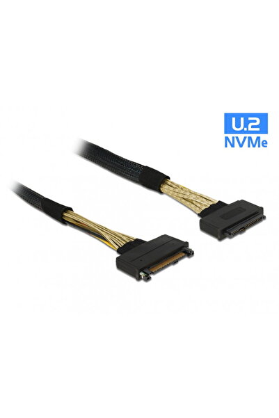 DELOCK U.2 SFF-8639 T-M extension cable 0.5m, 85738