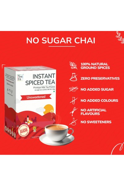 TEA TEAFIT Instant Spiced Premix 10 Pcs | 14 g