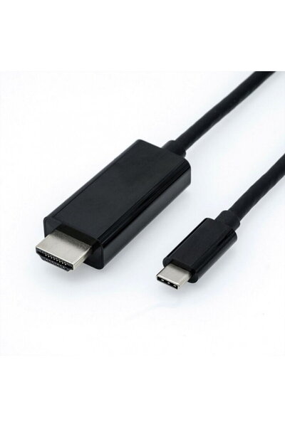 Roline Cablu USB tip C la HDMI 4K60Hz T-T 2m Negru, 11.04.5841