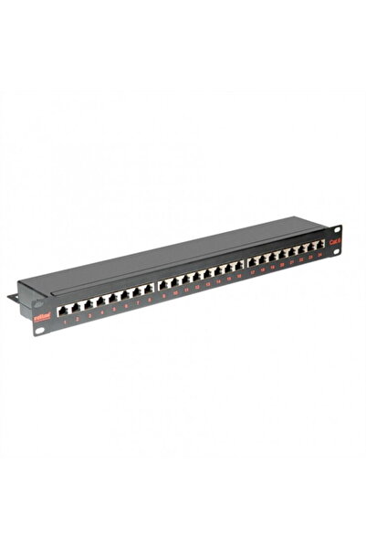 Roline Patch Panel FTP Cat.6, 24 porturi, negru, 26.11.0361