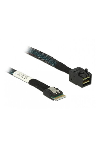 DELOCK Cablu Slim SAS SFF-8654 4i la Mini SAS HD SFF-8643 50cm, 85081