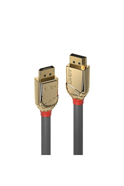LİNDY Cablu Displayport 8K60Hz/4K120Hz UHD (DP certificat) v1.4 T-T Gold Line...