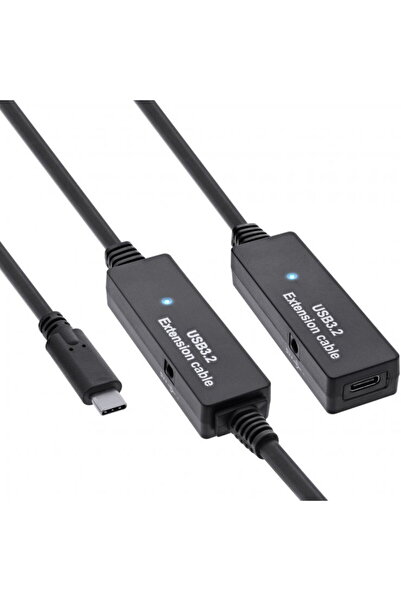 In-Line Cablu prelungitor activ USB 3.2 Gen1 T-M 15m, InLine IL35656C
