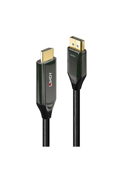 LİNDY Cablu activ Displayport la HDMI 8K60Hz/4K120Hz T-T 2m, L40931