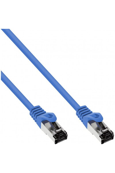 In-Line Cablu de retea RJ45 S/FTP PiMF Cat.8.1 LSOH 15m Albastru, InLine IL78...