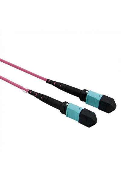 VALUE Cablu fibra optica MPO - MPO type A OM4 Mov LSOH 10m, 21.99.1103