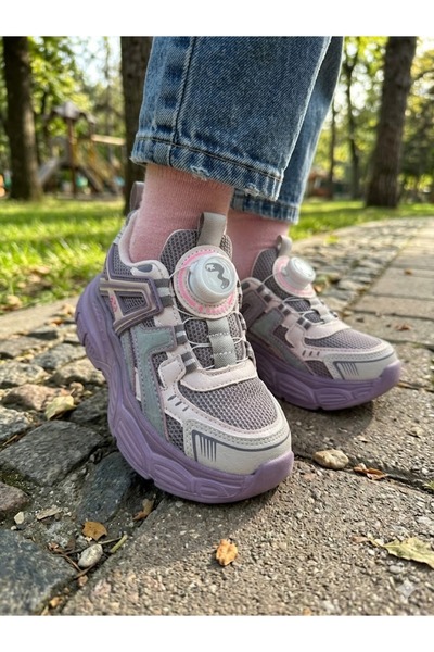 MARCOMEN Akıllı Bağcık Anatomik Taban Hafif ve Esnek Kız Çocuk Sneaker