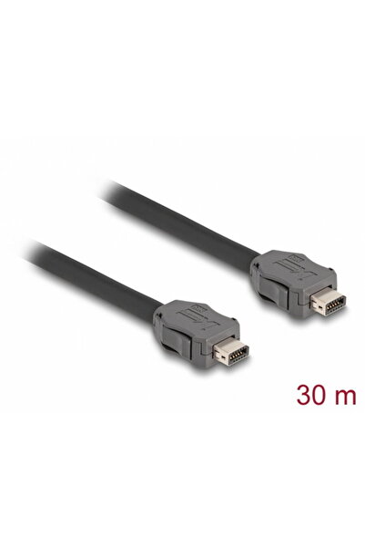 DELOCK Cablu ix Industrial (A-coded) pentru Industry 4.0/IoT Cat.7 T-T 30m, 8...