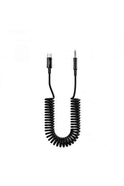 XO Design Cablu Audio USB-C - 3.5mm NB-R255B, 1m, Negru