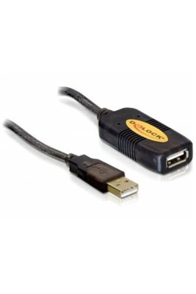 DELOCK Cablu prelungitor USB 2.0, activ, 10m