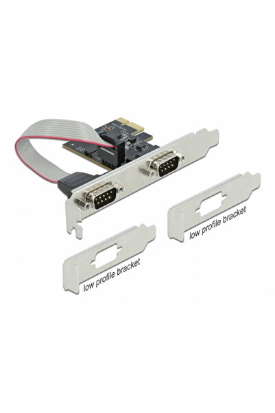DELOCK PCI Express la 2 x Serial RS-232, 90001