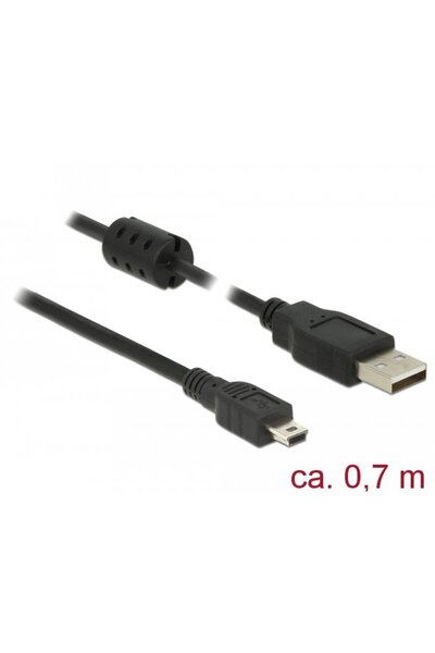 DELOCK Cablu USB mini AM-BM5p (canon) 0,7m