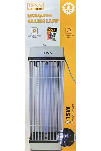 Generic DENX 15W Mosquito Killer Lamp 1400V Electric Mosquito Grid Lamp Indoo...