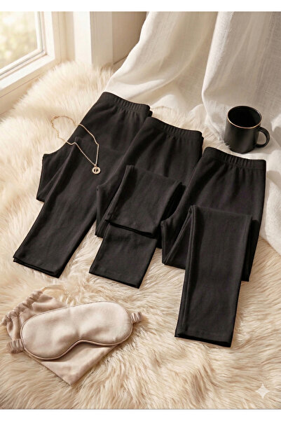 Loule Γυναικείο Σετ 3 τεμαχίων Καθημερινά Βαμβακερά Κολάν - Ελαστικά & Βαμβακερά