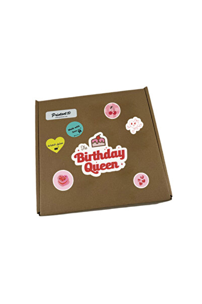 Printoot مجموعة هدايا عيد ميلاد مضحكة تتكون من 6 قطع: تي شيرت، كوب سفر، جوارب...