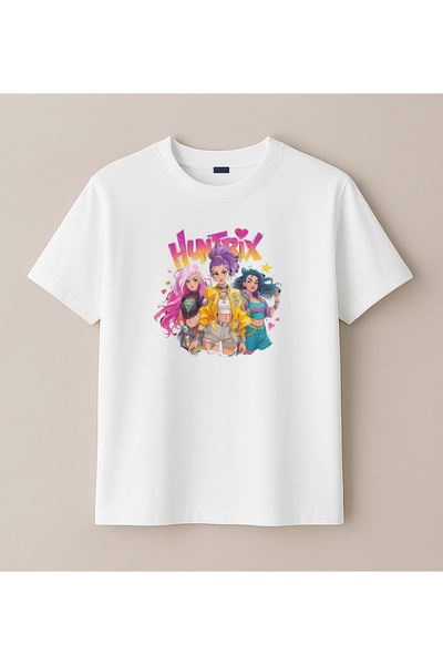BLITZIST Kpop Demon Hunters - Demon Hunters Printed T-Shirt for Girls 4-13 Ye...