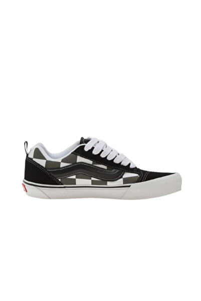 Vans Knu Skool Uniseks Gri/Siyah Spor Ayakkabı - VN000D22