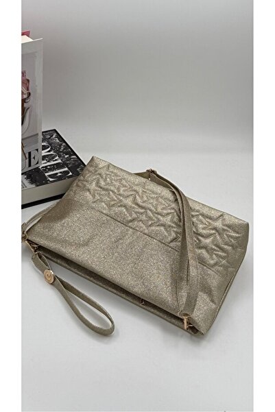 themoiss The Moiss Starbag Starry Women's Handbag Glittery Gold