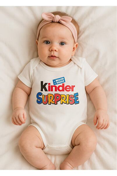 OEM Body BEBE personalizat - Kinder SURPRISE - Bumbac 100% - maneca scurta -