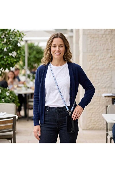 moonparacord حزام رقبة للهاتف بنمط طائرة 8 مم 70 سم