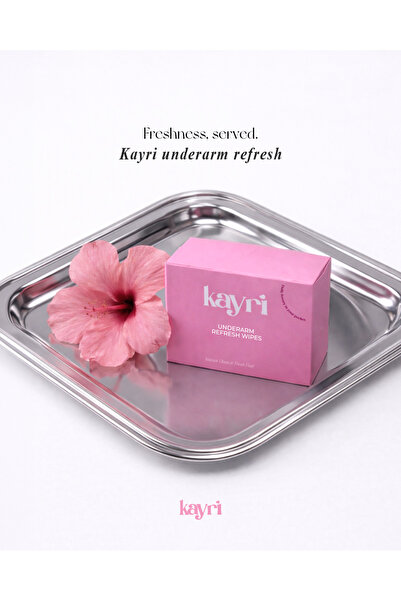 KAYRİ UNDERARM REFRESH WIPES - Koltuk Altı Temizleme ve Ferahlık Mendili &Deo...