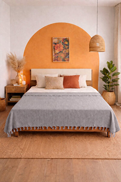 Bikaya Home بيكيه مزدوج طبيعي من نوع سينجل |   200×230 سم |   قطن طبيعي |   خ...