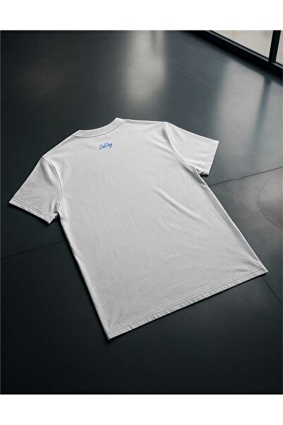 BaisheDesign Manifest Özel Baskılı Kısa Kollu Süliet T-shirt