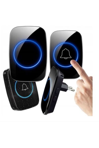 SimpluAcasa SMART Doorbell Wireless, LED, Plug & Play, Water Resistance, Long...
