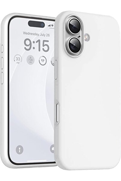 CaseHub iPhone 16 Plus Case with Velvet Interior and Matte Exterior, Screen a...