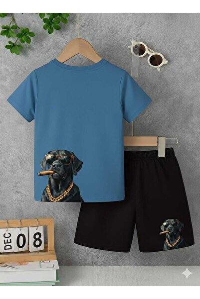Nice Clothes ΚΑΛΟΚΑΙΡΙΝΟ ΠΑΙΔΙΚΟ ΜΠΛΟΥΖΑΚΙ ΚΑΙ ΣΟΡΤΣ UNISEX (ΣΤΑΜΠΑ ΣΚΥΛΟΥ ΜΕ...